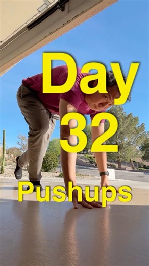 Day 32 Pushups Everyday | No Zero Days