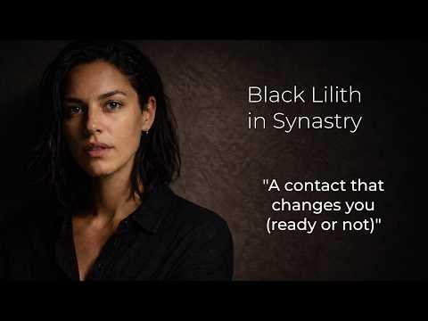 Black Moon Lilith in Synastry: The Contact That Activates What You've Kept Hidden From Yourself