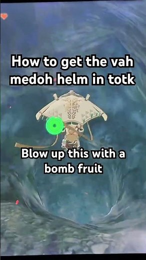 How to get the vah medoh helm in #tearsofthekingdom