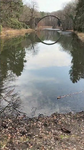 Devil’s Bridge (Rakotzbrucke), Kromlau, Germany #travel #germanytourism#indian#europe