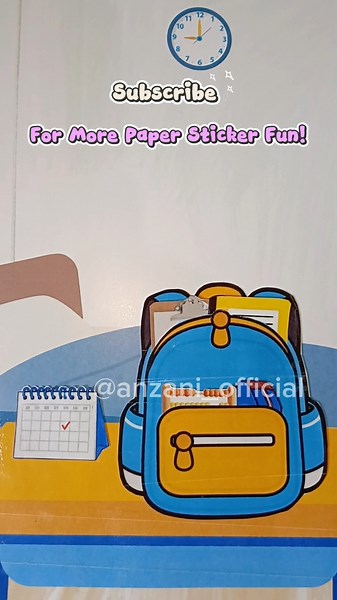 Back to School Packing Challenge! 🎒 Paper School Stationary📘🖍️#BackToSchool #Stationary #PaperToys