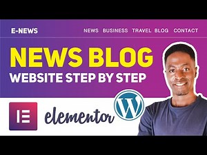 How To Make a Blog or News Website with Elementor Pro 2020
