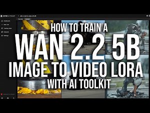 How to Train a Wan 2.2 5B Image to Video LoRA With AI Toolkit