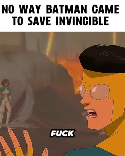 No Way Batman Came to Save Invincible🤯😱 #invincible #batman #shorts