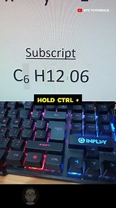2.2K views · 72 reactions | Keyboard Shortcut - Subscript|Superscript #rtctutorials #keyboardtips #keyboardshortcuts #tips #technology #technews | RTC Tutorials | Facebook