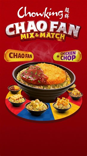 Iba-ibang sulit Chao Fan Combos na babalik-balikan? Try mo na ang Chao Fan Mix & Match! 🥢🥡
