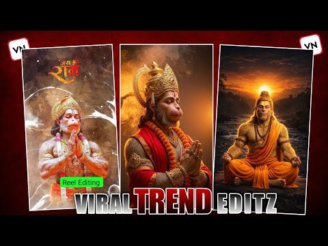 Hanuman Ji Viral Trend Reel Editz || Instagram Trending Bhakti Status Video Editing