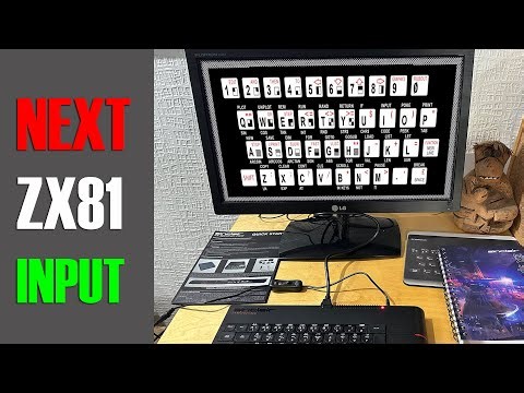 Experiments with the Spectrum Next : A ZX81 keyboard for the Next?