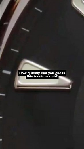Real Watch Experts Can Name This In 5 Seconds