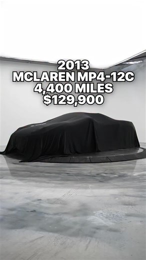 7.4K views · 30 reactions | NEW ARRIVAL 2013 McLaren MP4-12C Convertible 4,400 Miles $129,900 For information on this unit  (214) 483-9040  Sales@Earthmotorcars.com www.EarthMotorcars.com #mclaren #mp412c #supercars #exoticcars #carsforsale #mclarenforsale | Earth MotorCars | Facebook