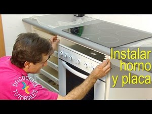 Instalar una placa de cocina y un horno (Bricocrack)