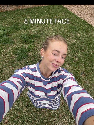 my 5 minute face 🫶🏼 everything linked on shopmy ltk #makeuphacks #5minuteface