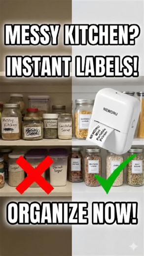 Kalakar Gadgets | Amazonfinds | Meeshofinds | Flipkartfinds on Instagram: "Flw & cmnt “Link” for links📤 Kitchen organization ab aur bhi easy ✨ Smart mini label printer jo containers, spice jars aur storage boxes ko perfect order mein rakhe. 🌀 Mini label printer 🏷️ Kitchen label maker 📦 Container labeling tool 📱 Wireless phone printing 🖨️ Ink-free thermal printer 🏠 Home & pantry organizer 💡 Easy & mess-free labels 📦 Amazon & Flipkart ⚙️ Compact & portable design 📱 Trending organizing ga