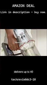 Dyson V9 Motorbar Cordless Vacuum Cleans Floors and Carpets with 3 Power Modes and Handheld Use