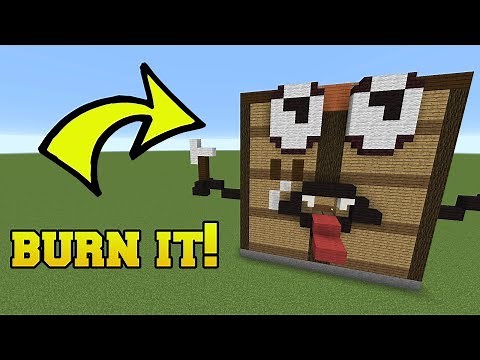 IS THAT CRAFTING TABLE ALIVE?!? BURN IT!!!