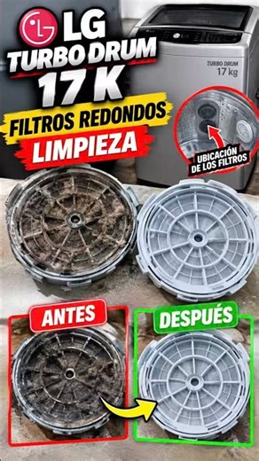 LG TurboDrum Washing Machine Filters (Quick and Easy Cleaning)