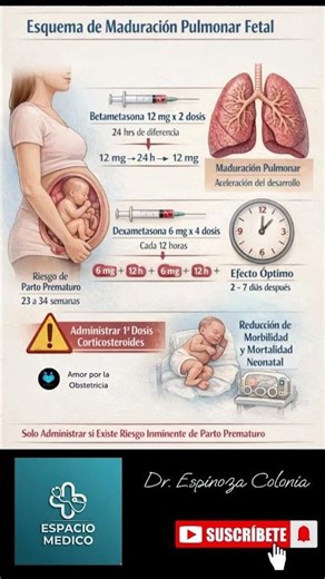 MADURACION PULMONAR FETAL #neonatología #fisiopatologia #ginecologia #medico #anatomiafacil #nurse