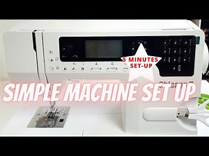 BEGINNER| Setting up a Sewing Machine in 5 minutes