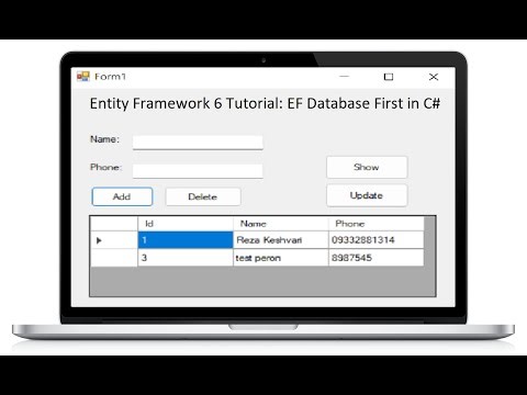 Entity Framework 6 Tutorial: EF Database First in C#