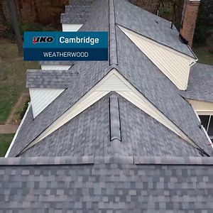 Such an intricate roof installed by HS Exteriors LLC! We love Cambridge shingles on the six dormers. | IKO Roofing