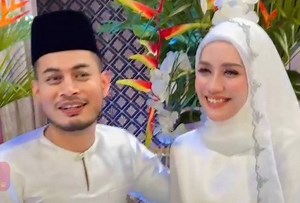 Syafie Naswip kini bergelar suami kepada Nur Afiqah