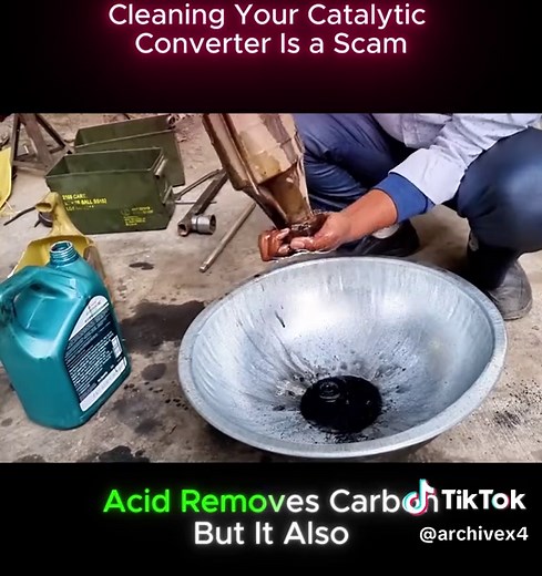 Why Cleaning Your Catalytic Converter is a Bad Idea