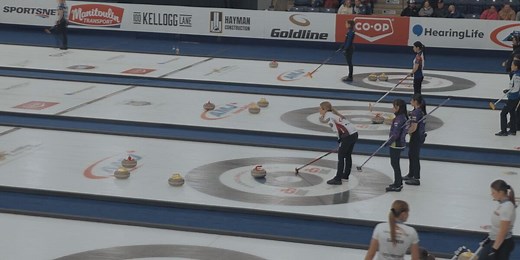 World’s top curlers hit the ice for the Grand Slam of Curling at the Tahoe Blue Event Center