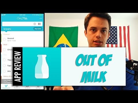 Out of Milk - Grocery shopping list app