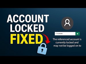 Account Locked on Windows? Do This!