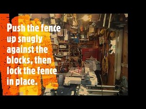 Quick Fence Alignment (Shopsmith 520)