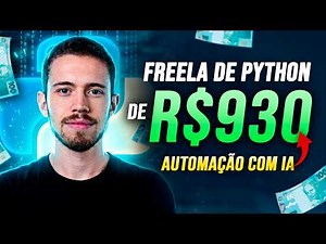 Freelance Python developer - Project worth R$930 - Automation with AI
