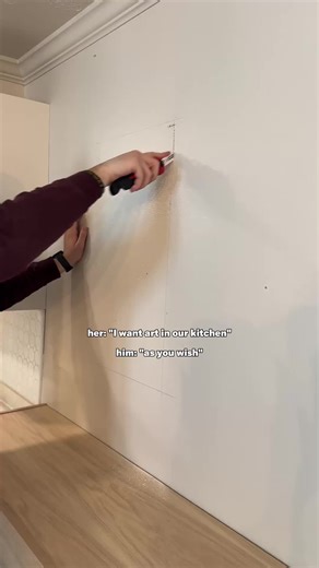 Loading... aesthetic vintage art for your kitchen. Have you seen this latest viral trending kitchen organization hack for adding beauty and functionality? 🤔 Hidden storage solutions are a MUST in your next DIY project!