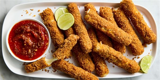 Rice Paper Mozzarella Sticks Are The Upgrade The Classic Party Appetizer Needs