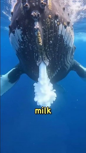 Why Whale Milk Doesn’t Mix With Water! 🌊🤯