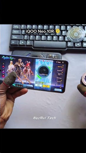 iQOO Neo 10R BGMI 120FPS Test 🔥 | Real Gameplay