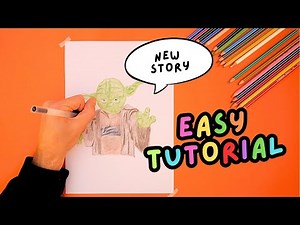 How to Draw Yoda | Easy Tutorial