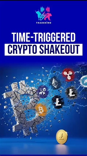 TradeKing on Instagram: "itcoin’s Time-Based Selloff! ⏰ Algo Trigger, Retail Panic—$90k-$100k Range Next? #Bitcoin #Crypto #tradeking"