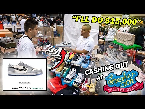 CASHING OUT AT SNEAKERCON PHOENIX 2021! *The Best Shoe Resellers in the Country*