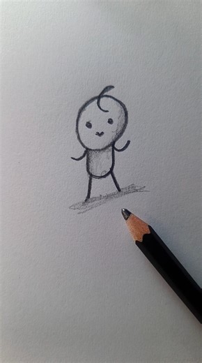 The EASIEST Stick Figure Tutorial Ever #foryou #art #shorts #howtodraw #easydrawing #tutorial