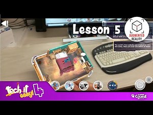 Tech it easy! 4 - Lesson 5 AR Reading