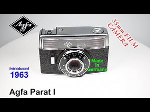 1963 Agfa Parat I - 35mm Film Camera