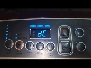 Samsung top load washing machine dc error fix| How to fix Dc error in Samsung washing Machine