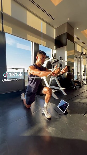 Whether your strength training at home or the gym, we’ve got you covered with a fully portable system and expert guidance! #fitness #resistancebands #fyp