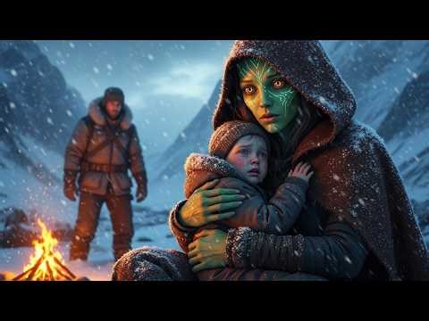 The Alien Mother Closed Her Eyes to Die… But a Human’s Warmth Made a Miracle Happen