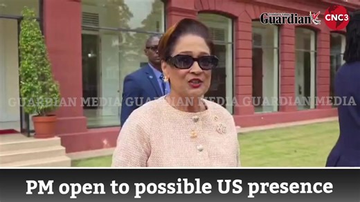 Prime Minister Kamla Persad-Bissessar says she is not ruling out a further United States military presence in Trinidad and Tobago following her upcoming summit with US President Donald Trump on March 7. Responding to questions on the issue, Persad-Bissessar said, “Maybe, maybe not,” when asked whether additional US military personnel could be stationed in the country. However, the Prime Minister underscored that any foreign military personnel would have no authority over Trinidad and Tobago citi