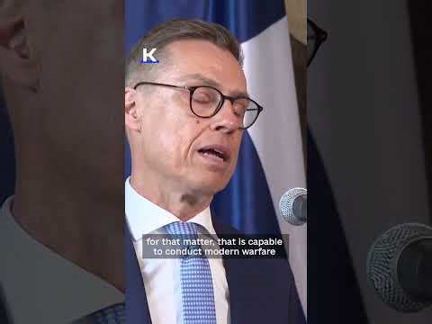 Finnish president says Europe can learn from Ukraine