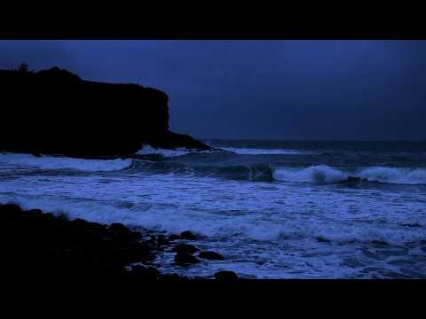 Deep Sleep Ocean Waves • Gentle Night Sounds to Calm the Mind • Stress Relief Instantly