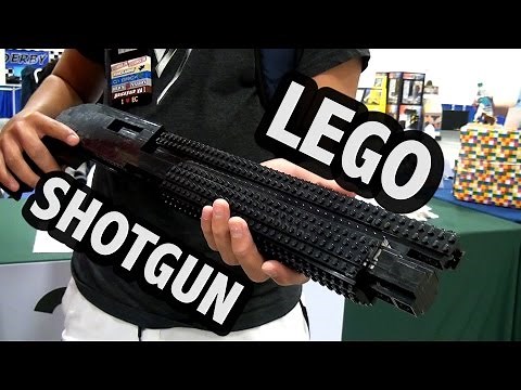 LEGO Mossberg 500 shotgun | BrickFair Virginia 2016