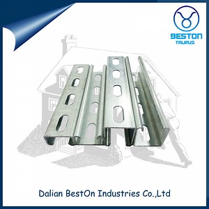 [Hot Item] Galvanized Metal Steel C Channel Dimensions 41*41u-Channel-Steel-Price Steel Slotted Strut Channel