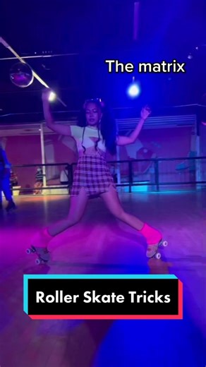 This is the matrix. I have been trying and practicing this for a long time. And finally it’s clicking. Practice makes progress. I’ve learned the secret to progressing in roller skating, it’s being patient with ourselves, enjoying the learning process, not being afraid to make mistake, always willing to try, and never comparing ourselves on others progress but being inspired by them. This is what I have been doing, having skaters that I look up to, have helped me so much. Another best thing that 